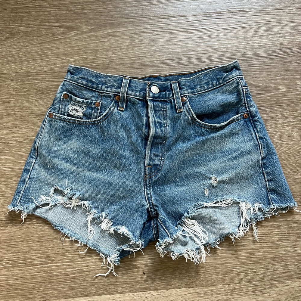 Levi’s 501 Denim Blue Women's Shorts